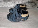 Vorschaubild 2 von Krabbelschuhe Kinder Gr. 18 Blau Praktisch Klettverschluss
