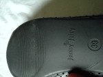 Vorschaubild 6 von Damen Ballerinas Gr. 39 Schwarz Lochmuster Casual Frühjahr/Sommer