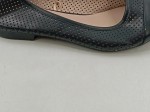 Vorschaubild 4 von Damen Ballerinas Gr. 39 Schwarz Lochmuster Casual Frühjahr/Sommer