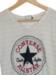 Vorschaubild 3 von Damen T-Shirt Chuck Taylor All Star Logo Print Weiß Gr. L