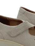 Vorschaubild 3 von Damen Ballerinas Gr. 39 Beige Komfortabel Strukturmuster Hedda