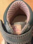Vorschaubild 4 von Lauflernschuhe Mädchen Gr. 19 Grau Rosa Wildleder Klettverschluss
