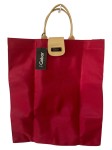 Vorschaubild 2 von Damen Shopper Handtasche Rot Stoff Casual Groß
