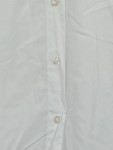 Vorschaubild 3 von Herren Hemd Langarm Basic Weiß Gr. 50/L Baumwolle