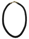 Vorschaubild 2 von Damen Halskette Schwarz Stoff Casual