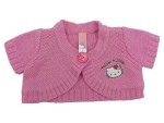 Vorschaubild 1 von Kinder Mädchen Strickjacke Bolero Pink Gr. 86 Charmant