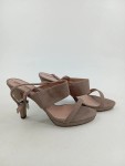 Vorschaubild 2 von Adolfo Dominguez Damen Sandaletten Gr. 40 Beige Elegant Modisch