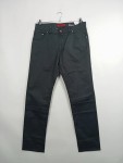 Vorschaubild 1 von Jeans Regular Fit Herren Oliv Gr. W36/52/XL Baumwolle Elasthan Uni