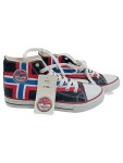 Vorschaubild 1 von Sneaker low Herren 41 Mehrfarbig Streetwear Flaggen Design