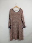 Vorschaubild 2 von Damen Freizeitkleid Gr. 42;XL Mehrfarbig Grafisch Baumwolle