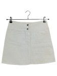 Vorschaubild 1 von Damen Minirock Gr. 36/S Weiß Casual Lochmuster