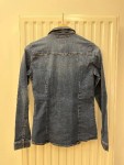 Vorschaubild 4 von Hemdbluse Damen Jeanshemd Gr. 36/S Blau Casual Langarm
