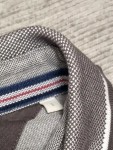 Vorschaubild 2 von Herren Poloshirt Grau L Casual Baumwolle Polyester