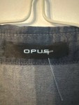 Vorschaubild 6 von Damen Hemdbluse Kurzarm Blau Gr. 38 Casual