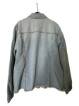 Vorschaubild 3 von Damen Jeansjacke Gr. 40 L Blau mit Stickerei Casual