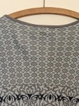Vorschaubild 4 von Damen Strickjacke Gr. 38 Blau Casual Baumwolle mit Muster