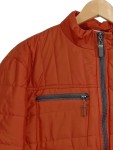Vorschaubild 2 von Steppjacke Herren Gr. 48/M Orange Uni Casual Outdoor Langarm