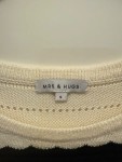 Vorschaubild 4 von Strickkleid Maxikleid Beige gestreift S