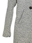 Vorschaubild 4 von Damen Übergangsmantel Gr. 36/S Grau Casual Modern Kurzmantel