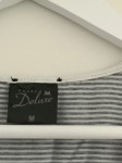 Vorschaubild 5 von Damen Top Gr. 36/S Schwarz Weiß Gestreift Schleife