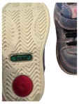 Vorschaubild 2 von Lauflernschuhe Mädchen Gr. 19 Grau Rosa Wildleder Klettverschluss
