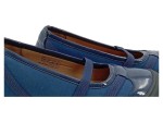 Vorschaubild 6 von Damen Ballerinas Gr. 37 Blau Textil Synthetik Slip-On