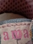 Vorschaubild 5 von Lauflernschuhe Mädchen Gr. 19 Grau Rosa Wildleder Klettverschluss