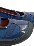 Vorschaubild 3 von Damen Ballerinas Gr. 37 Blau Textil Synthetik Slip-On