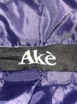 Vorschaubild 5 von AKE Damen Kunstpelz Mantel Kapuze Gr. 36/S Lila Elegant Herbst Winter