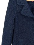 Vorschaubild 2 von Parka Kinder Blau Gr. 164 Polyester Strukturmuster Casual Modern