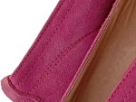Vorschaubild 3 von Damen Pumps Wildleder Gr. 40 Pink Elegant Keilabsatz