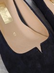 Vorschaubild 6 von Damen Pumps Gr. 38 Blau Klassisch Elegante Business Schuhe