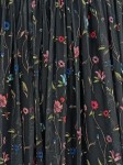 Vorschaubild 3 von EDC Damen Faltenrock Blumenmuster Schwarz Gr. L Feminin Midi