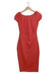 Vorschaubild 1 von Damen Etuikleid Gr. 34 Rot Elegant Business Kleid