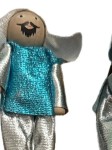 Vorschaubild 3 von Engel Figuren Set Künstlerpuppe Weihnachtlich Mehrfarbig 11cm