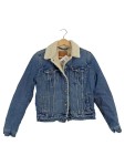 Vorschaubild 1 von Damen Jeansjacke Sherpafutter Gr. 34/XS Blau Casual