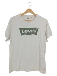Vorschaubild 1 von Herren T-Shirt Gr. 38 M Beige Logo Print Kurzarm