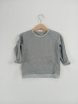 Vorschaubild 3 von Kinder Pullover Grau Gr. 86 Casual Baumwolle