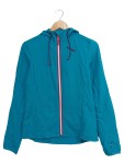 Vorschaubild 1 von Damen Leichte Jacke Gr. 36 Türkis Sportlich Outdoor Kapuze