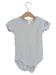 Vorschaubild 1 von Baby Body Kurzarm Blau Gr. 92 Baumwolle Applikation