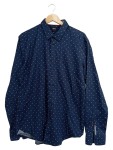 Vorschaubild 1 von Herren Business Hemd Langarm Blau XL Grafisch