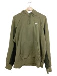 Vorschaubild 1 von Kapuzenpullover Herren Grün Gr. 54/XL Baumwolle Logo-Print Sportlich