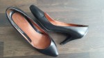 Vorschaubild 2 von Damen Pumps Leder Schwarz Gr. 39 Klassisch Elegant Business