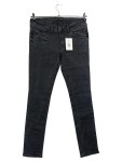 Vorschaubild 1 von Slim Fit Damen Gr. W31/40/L Schwarz Baumwolle Uni Casual
