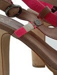 Vorschaubild 3 von Damen Sandaletten Gr. 40 Beige Modisch Absatzschuhe