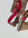 Vorschaubild 4 von Damen Sandaletten Gr. 40 Beige Modisch Absatzschuhe