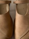 Vorschaubild 4 von Sandaletten Damen Schuhe Gr. 38 Beige Komfortabel