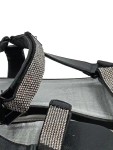 Vorschaubild 4 von Sandalen Damen Gr. 36 Schwarz Glamourös mit Strasssteinen