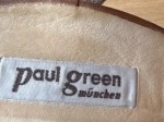 Vorschaubild 5 von Plateausandalen Damen Gr. 38 Braun Leder Elegant Blumen