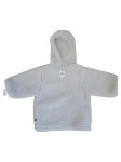 Vorschaubild 2 von Baby Fleecejacke Kinder Gr. 68 Beige Kapuze Tiermotiv Kuscheljacke